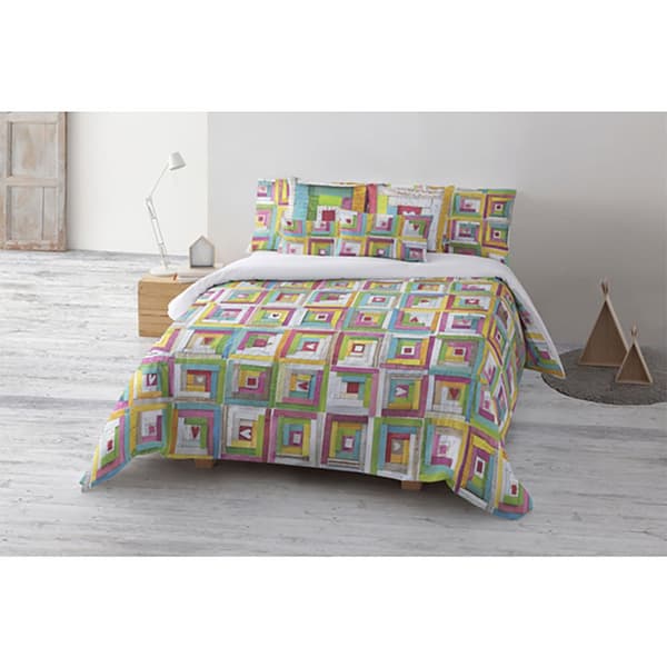 Belum Patchwork Påslakan För 135/140 Säng 220x220 Cm