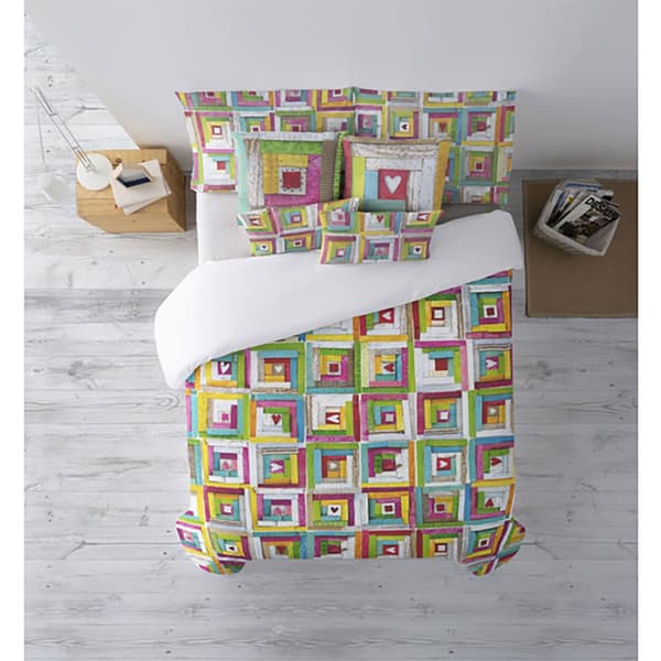 Belum Patchwork Påslakan För 135/140 Säng 220x220 Cm