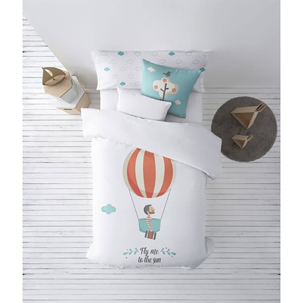 Belum Påslakan Balloon Boy Till Säng På 105 Cm 170x240 Cm