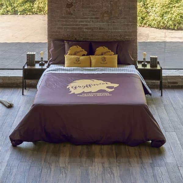 Play Fabrics Dynetæppe Med Knapper Griffing Værdier Til 135/140 Seng 220x220 Cm