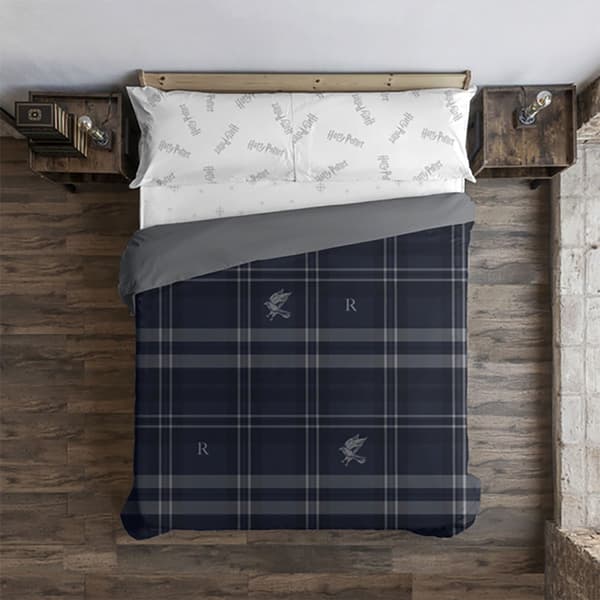 Play Fabrics Påslakan Med Knappar Ravenclaw-bild För Säng På 105 Cm 180x220 Cm