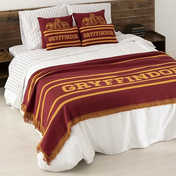 Play Fabrics Jacquard-tæppe Gryffindor-huset 230x240 Cm