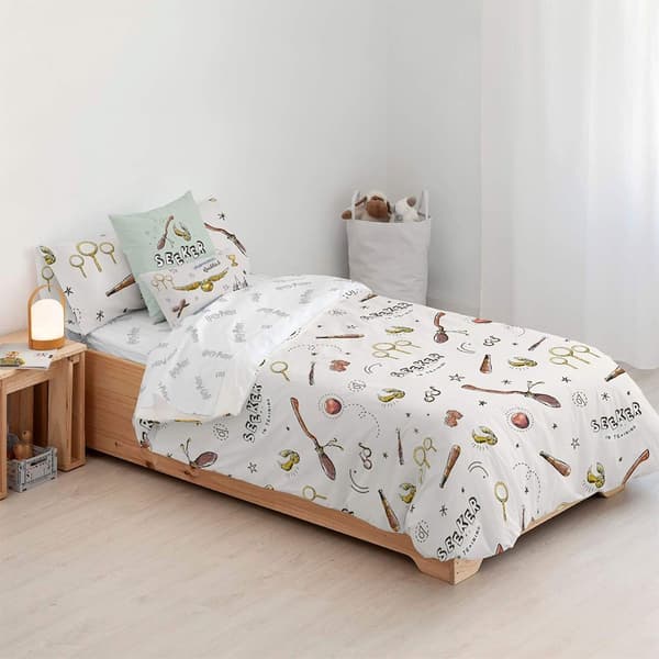 Muare Nordiskt Påslakan Med Knappar Till 120 Cm Säng 200x200 Cm