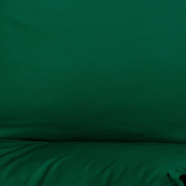 Sengetøj | SELIN | satin mørkegrøn | 220x200 cm | SS23 954362