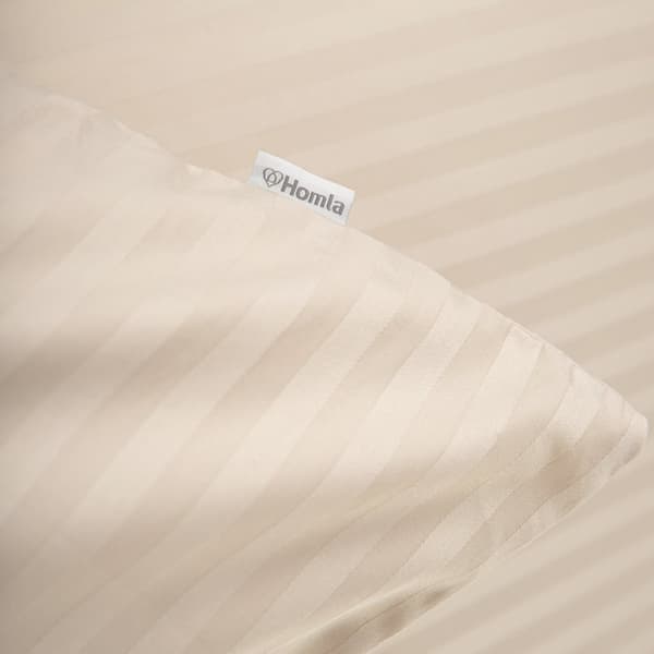 Sengetøj | AGNES | satin beige | 160x200 cm | AW22 813509