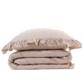 Pikkukuva 3 / 7: Vuodevaatteet | SELIN | satiini beige | 160x200 cm | SS23 825977