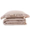 Pikkukuva 2 / 7: Vuodevaatteet | SELIN | satiini beige | 160x200 cm | SS23 825977