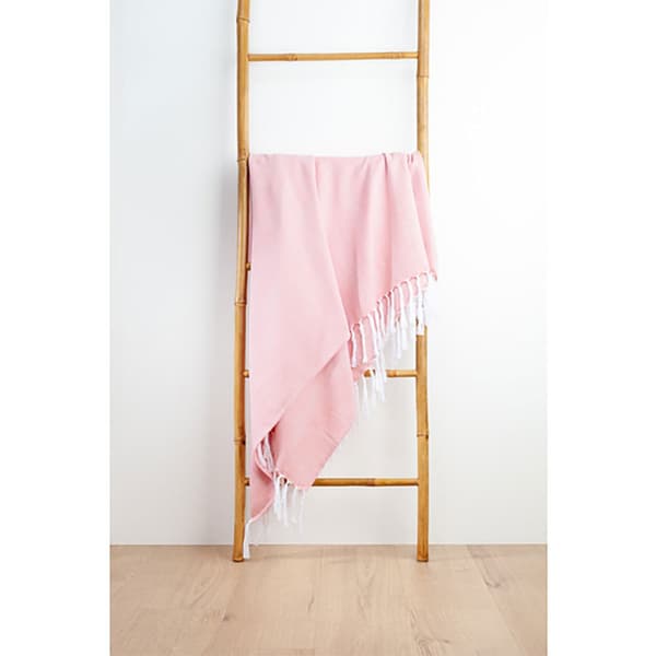 Casamoda Sommer Ziggy Laks Plaid 180x220 Cm Rosa