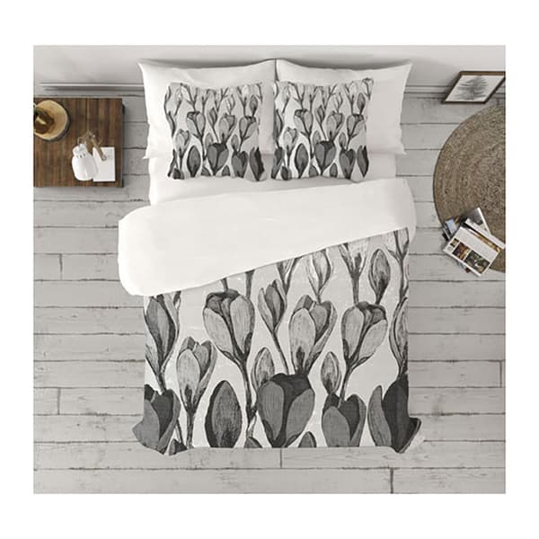 Pierre Cardin Nordisk Sæt 2p Oryza 240x220 Cm Grå
