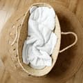 Miniatyrbillede 2 af 3: Førskolebørns sengetøj Muslin 100x130 | Hvid