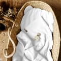 Miniatyrbillede 1 af 3: Førskolebørns sengetøj Muslin 100x130 | Hvid