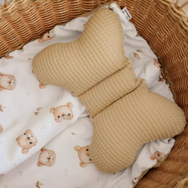 Teddy Bears Klapvogn Sæt | Karamel vaffel