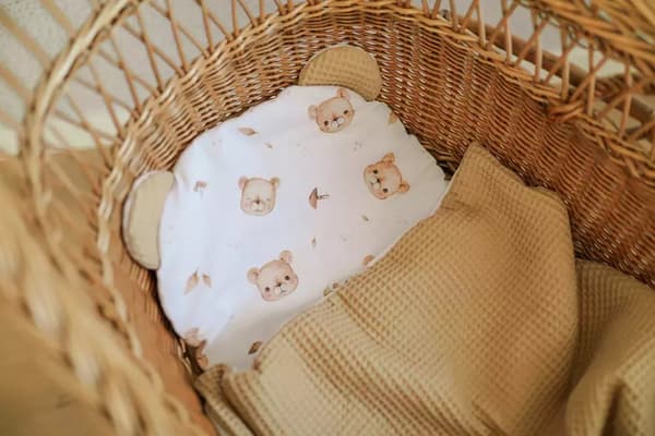 Baby Sängkläder Set 50x75 Teddy Bears | Karamellvåffla