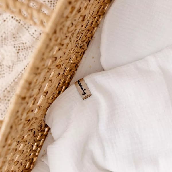 Muslin bamse pude | Hvid
