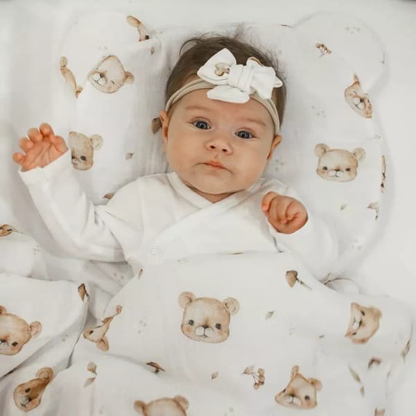 Muslin Pillow Bear | Misie