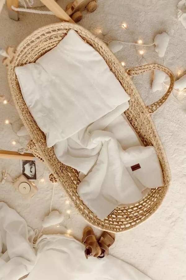 Muslin Lasten lakana 65x100 Cream A'la Len
