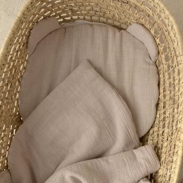 Muslin Pillow Bear | Beige A'la Len