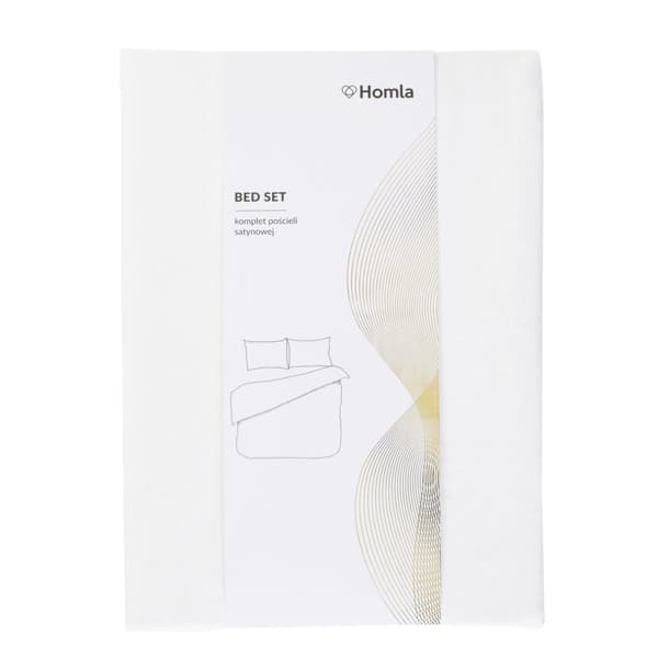 Sängkläder | HINDI | satin ecru | 220x200 + 2*70x80 cm | 942710