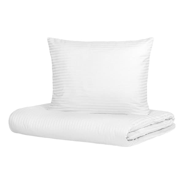 Sengetøj | AGNES | satin hvid | 160x200 + 2*70x80cm | 952610