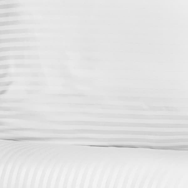 Sengetøj | AGNES | satin hvid | 220x200 + 2*70x80 cm | 952627