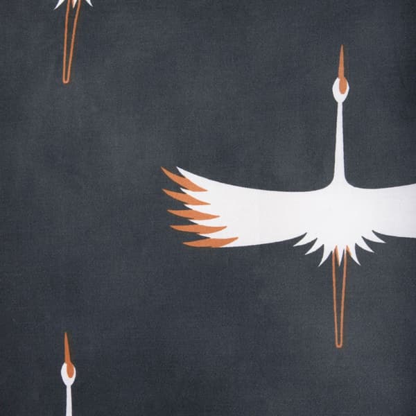 Sengetøj | DEVIKA | satin i kraner grafit | 160x200 + 2*70x80cm | 702495