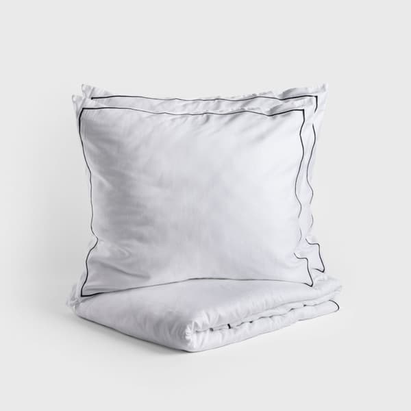 Sängkläder | ESPERIN | satin vit | 160x200 + 2*70x80cm | 701054