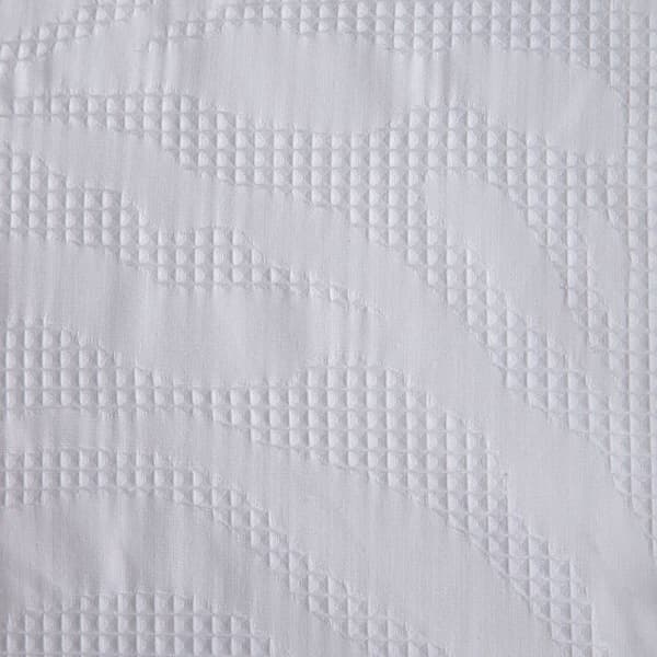 Sängkläder | LYRA | bomull jacquard vit | 220x200 + 2*50x60cm | 701368