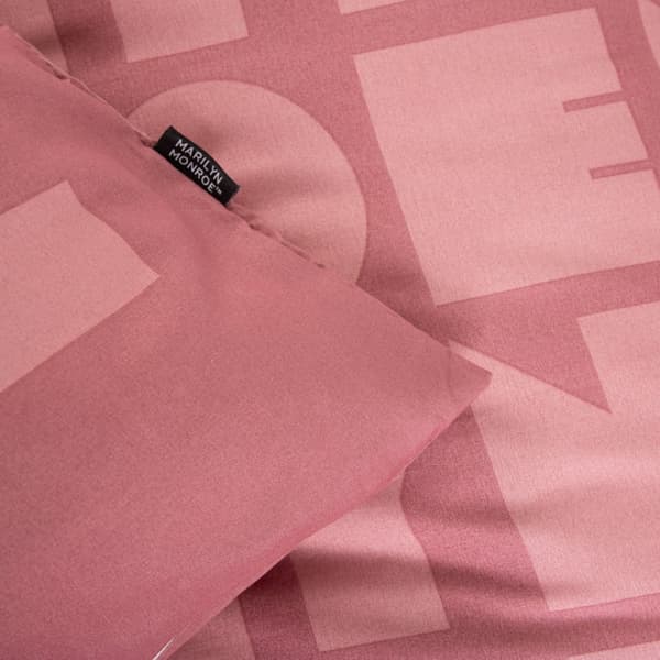 Sengetøj | MONROE KÆRLIGHED | pink mikrofiber | 160x200 + 2*70x80cm | 724701