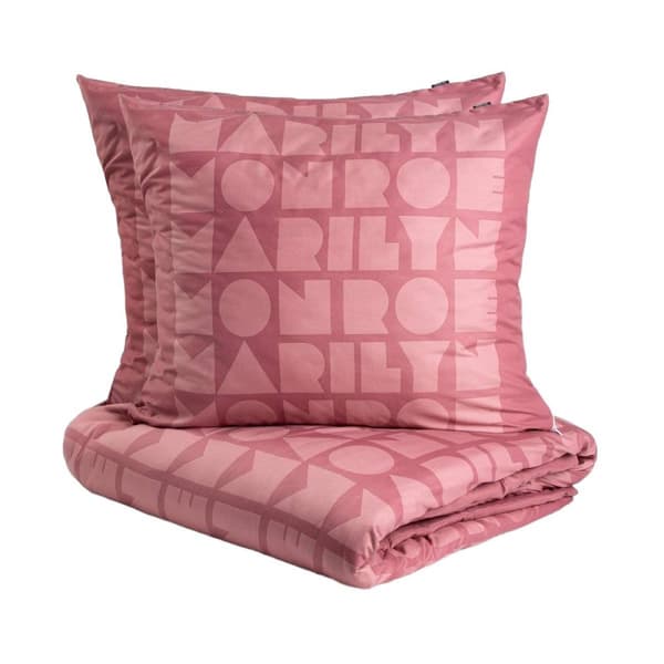 Sengetøj | MONROE KÆRLIGHED | pink mikrofiber | 160x200 + 2*70x80cm | 724701