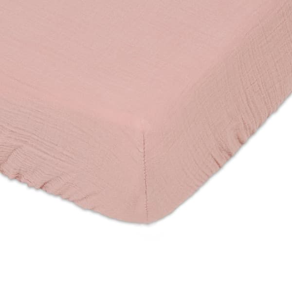 Lakan MUSLIN 160x200x25, dirty pink_12, MATEX