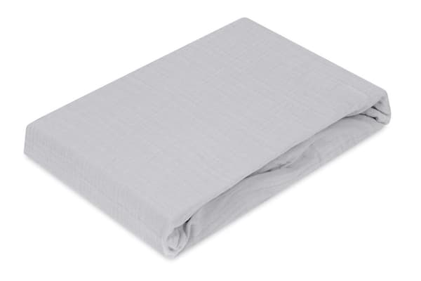 Mukautettu lakana MUSLIN 160x200x25, harmaa_42, MATEX