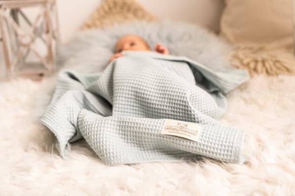 PRESTIGE MUSLIN vauvan peitto laatikossa 75x100