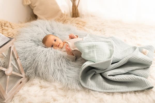 PRESTIGE MUSLIN vauvan peitto laatikossa 75x100