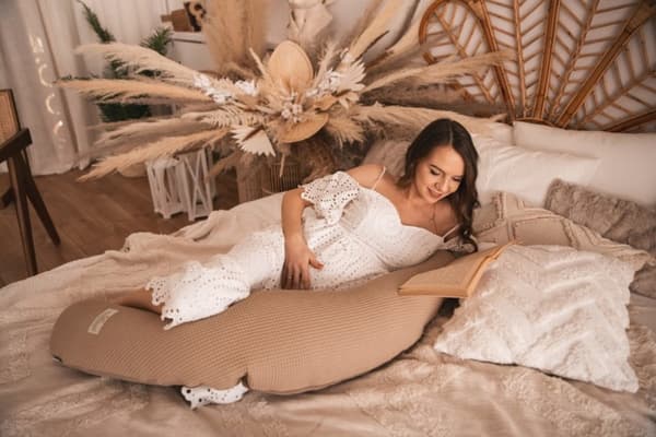 RELAX PRESTIGE MUSLIN positioneringskudde, längd 190