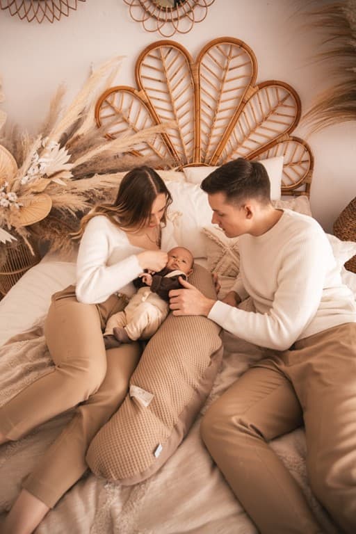 RELAX PRESTIGE MUSLIN positioneringskudde, längd 190