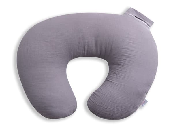 Asemointityyny, pituus 150, miniRELAX, musliini, 44 cm, harmaa