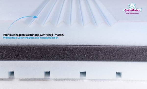 FRESH ortopedisk madrass, 120x60x10