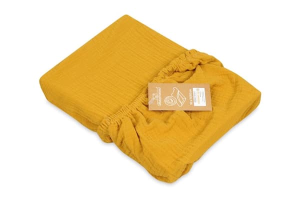 MUSLIN skötunderläggsöverdrag i kartong 50x70/80