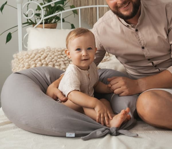 RELAX LINEN positioneringskudde, längd 190 cm