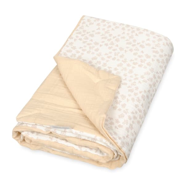 MUSLIN DESIGN tæppe i æske 75x100