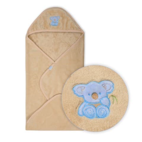 Mikrofiberfilt med huva KOALA 95x95