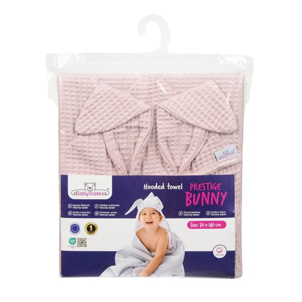 PRESTIGE BUNNY vaffel badekåbe str 70x140