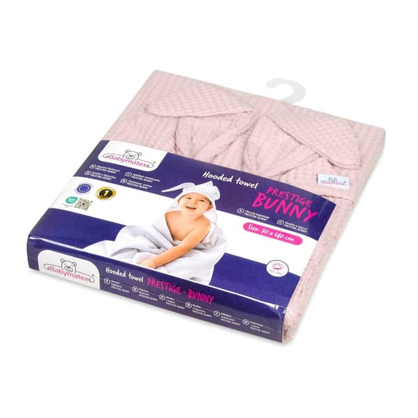 PRESTIGE BUNNY vaffel badekåbe str 70x140