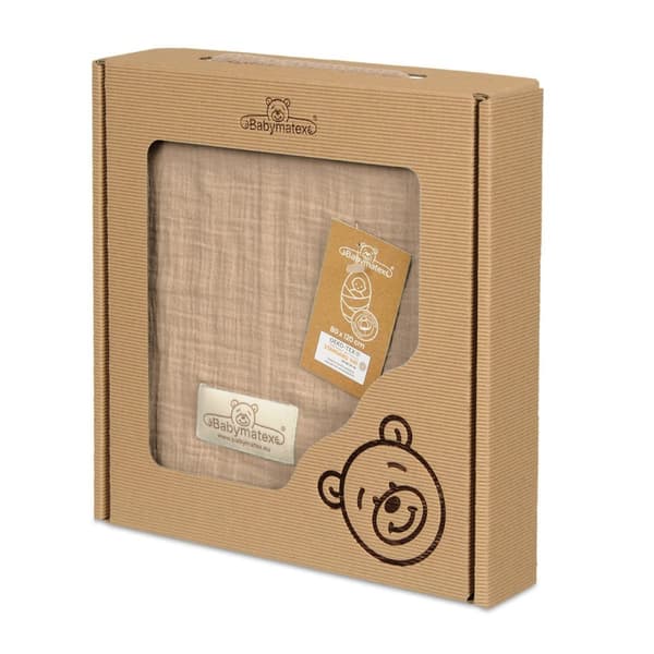 Peitto-Swaddle MUSLIN laatikossa 80x120