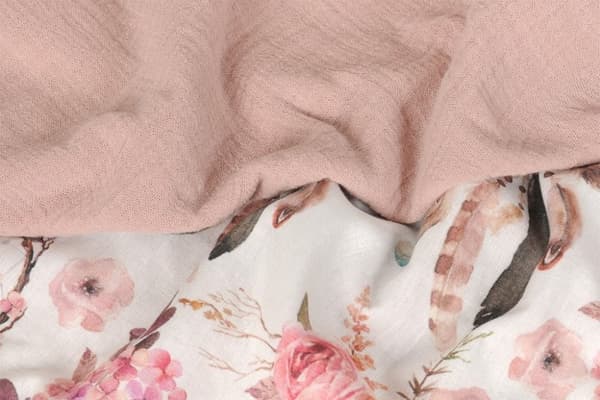 MUSLIN DESIGN uimapeitteen koko 85x85
