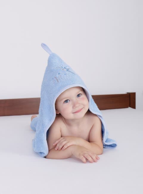 Babybadebetræk ROBIN, str 80x80