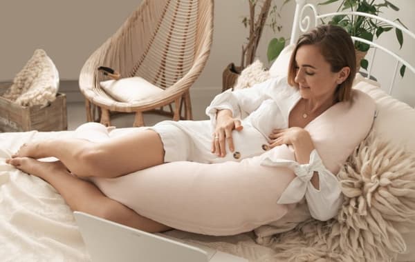 RELAX LINEN positioneringspude, længde 190 cm