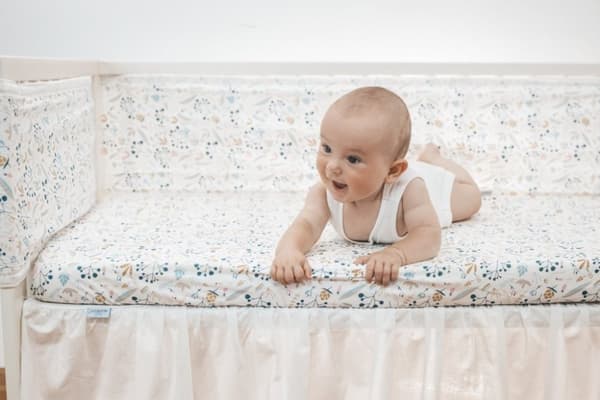 Spjälsängsskydd 360x30 BUMP AIR DESIGN Blommor