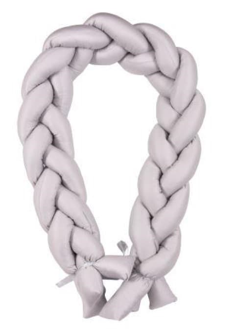 Satiini BRAID pinnasänkysuoja, pituus 200 cm