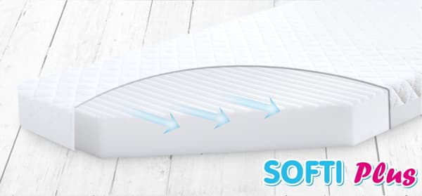 SOFTI Plus ortopedinen patja, 75x35x4